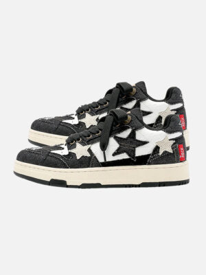 Retro Star Elements Casual Board Shoes -1607